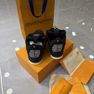 LV skate siyah sneakers