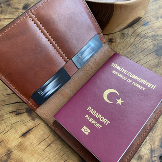 Talu Taba Pasaport Cüzdanı