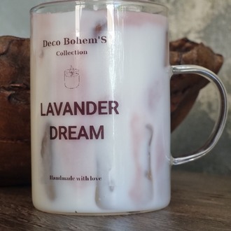 Ice Lavanta Soya&Jel Wax 40 Saat Yanma Süresi