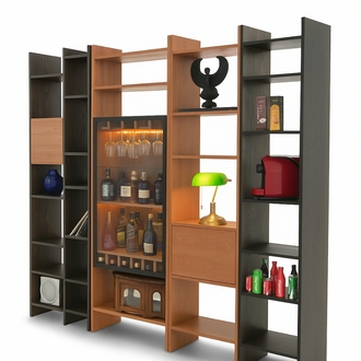 Modül Kitaplık / Bar