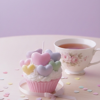 Heart Cupcake