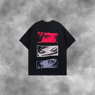 PANEL TEE-Arka Ve Ön Baskılı Unisex Premium Tişört 