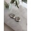 Xuping Silver Tırtıklı Küpe