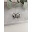 Xuping Silver Ortası Taşlı Küpe