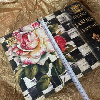 ahşap kitap kutu dekoratif kutu 