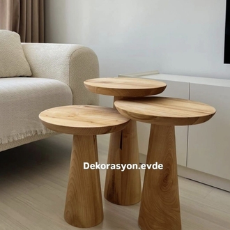 HAM MANTAR SEHPA 3LÜ SET 