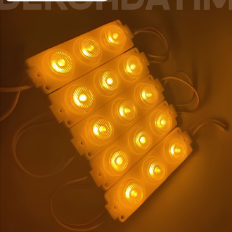 5’li Mercekli Amber Led
