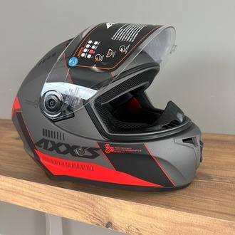 AXXIS DRAKEN S MP4 C5 MAT KIRMIZI