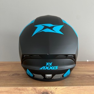 ️ Axxis Draken S Slide B7 Mat Fluor Mavi Kask