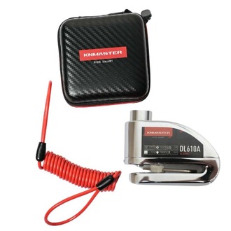  KNMASTER DL610A Alarmlı Motosiklet Disk Kilidi | Silver