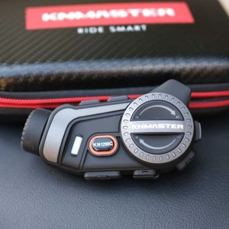  KNMASTER KN1200C PRO Kameralı Motosiklet Bluetooth Intercom Kulaklık Seti