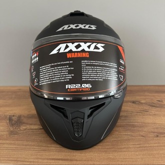 ️ Axxis Draken S Solid Mat Black Kask