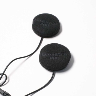 Knmaster KN2300PRO Motosiklet Kask İnterkom Bluetooth Intercom Kulaklık Seti – Siyah
