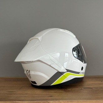 MOLIXING İÇİNDEN VİZÖRLÜ KASK BEYAZ