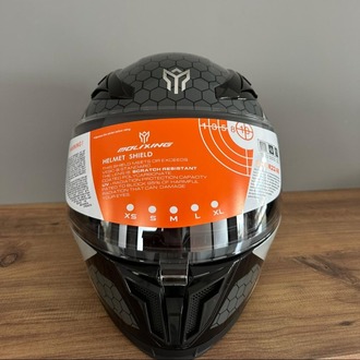MOLIXING İÇİNDEN VİZÖRLÜ KASK SİYAH-YEŞİL