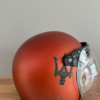 RETRO YARIM KASK TURUNCU