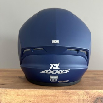 ️ Axxis Draken S Solid Mat Mavi Kask