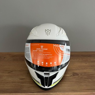 MOLIXING İÇİNDEN VİZÖRLÜ KASK BEYAZ