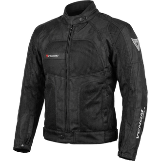 VENOM Dynamic 4 Mevsim Motosiklet Montu - Siyah