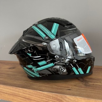 MOLIXING İÇİNDEN VİZÖRLÜ KASK MAVİ 
