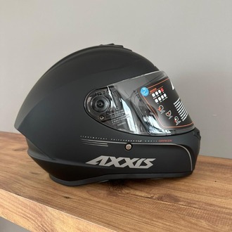 ️ Axxis Draken S Solid Mat Black Kask