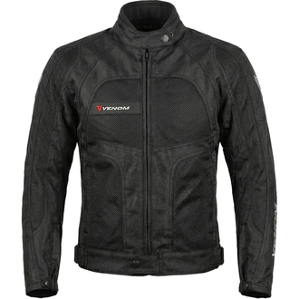 VENOM Dynamic 4 Mevsim Motosiklet Montu - Siyah