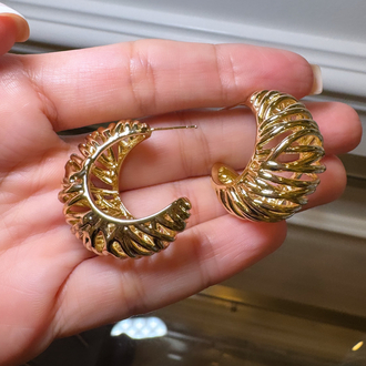 İthal Luis Gold Küpe