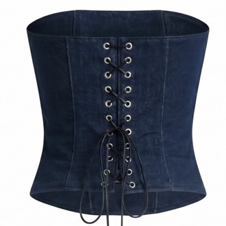 Aurelie Denim Corset