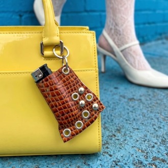 Croco Lighter Case