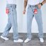Yıkamalı Baggy kot pantolon