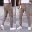 Likralı double paça jogger 