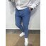 Örme kumaş indigo örme kumaş jogger