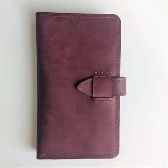 Passi Kartlıklı Pasaportluk Deri Telefon Cüzdanı