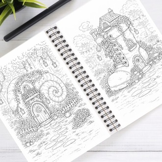 Fairy House BOYAMA KİTABI (A410)
