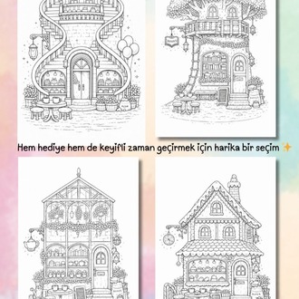 Cozy Storefronts Boyama Kitabı (A411)