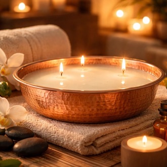Hamam tasında tatlı portakal kokusu