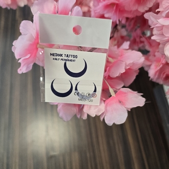 3 hilal ulkucu desen sonradan kararan gecici dovme