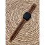 Kızıl Taba Apple Watch Deri Kordon