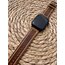 Kızıl Taba Apple Watch Deri Kordon