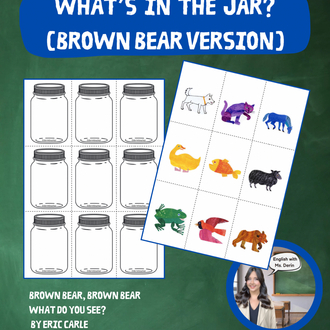 What's in the jar? (Brown Bear Version)
