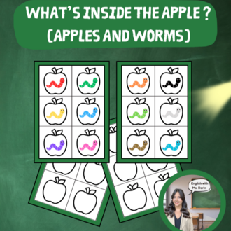 What's Inside the Apple? (Apples and Worms)