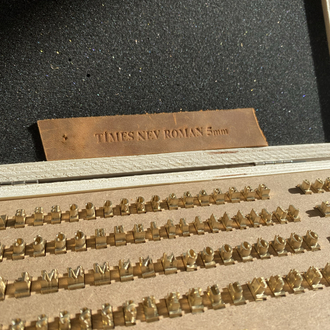 Tulumbaya Uyarlı Pirinç Harf Set(Tulumba Dahil)