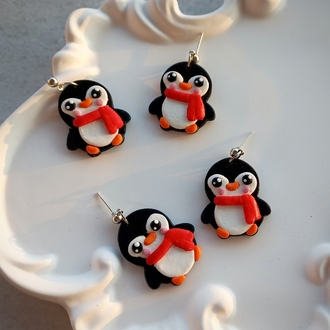 Penguen Küpe