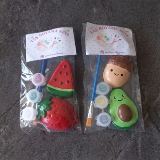 Meyveler Boyama Seti (1 set)