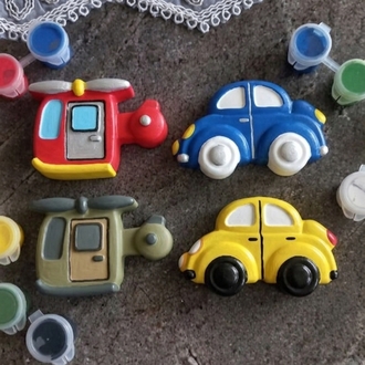 Taşıtlar Boyama Seti (1 set)