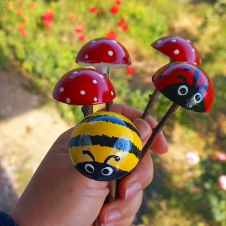 5 Adet Saksı Süsü