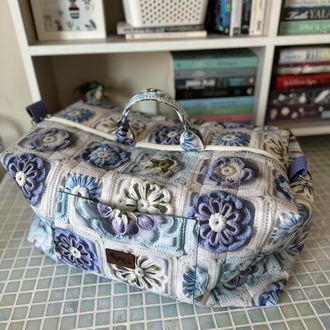 3D Motifli XXL Çanta