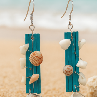 Handmade Seashell Earrings