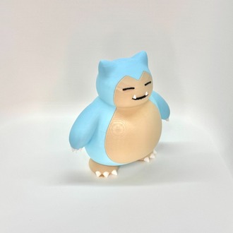 Özel Üretim Snorlax (Pokémon) 3D Baskı Koleksiyon Figürü (10 cm)