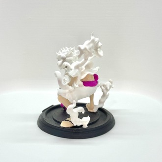Özel Üretim Monkey D. Luffy - Gear 5 (One Piece) 3D Baskı Koleksiyon Figürü (10 cm)